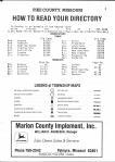 Index and Legend, Pike and Ralls Counties 1977